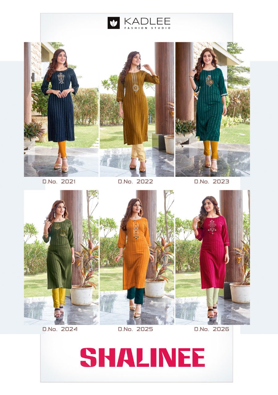 Shalinee Fancy Festive Wear Heavy Designer Pure Cotton Kurti